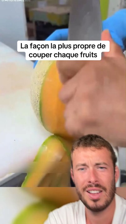 La bonne façon de couper les fruits