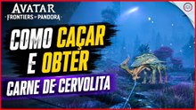 Avatar Frontiers of Pandora, Como caçar e obter carne de cervolita | Super-dica
