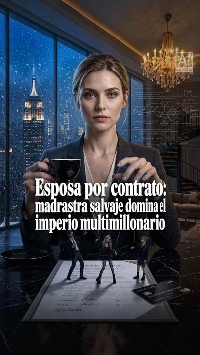 Esposa por contrato: madrastra salvaje domina el imperio multimillonario