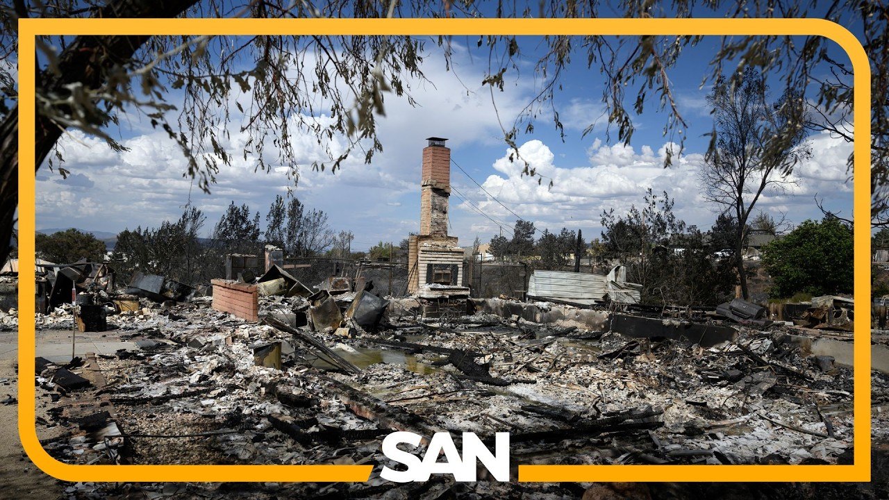 Firefighters gain ground on Hawk Fire after it destroys 32 homes