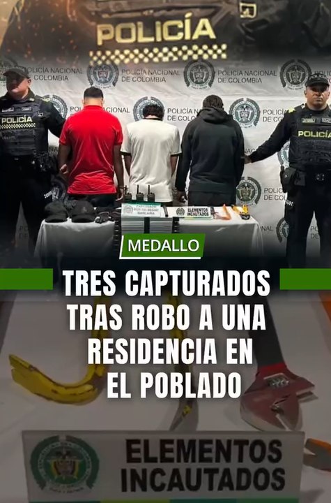 ¡Reacción impecable de la Policía en El Poblado!