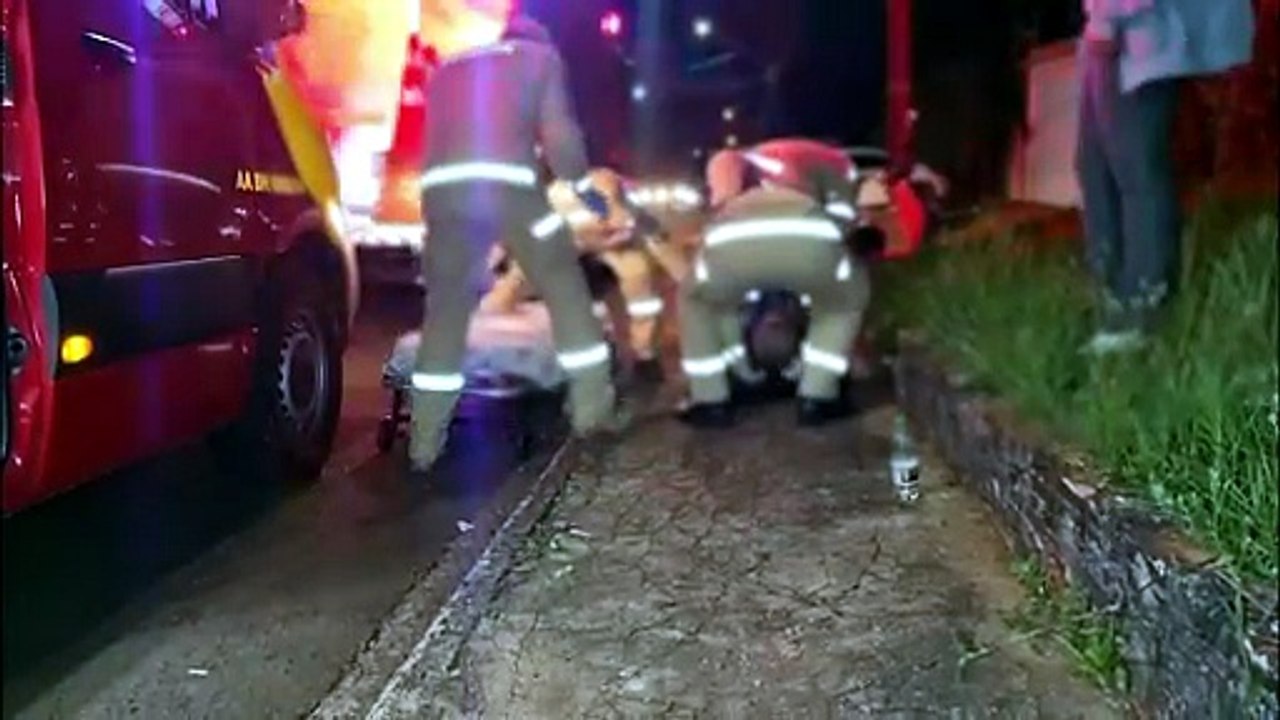 Homem de 61 anos fica ferido em acidente no Country