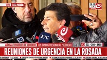 Reuniones de urgencia en la Rosada: habla Patricia Vasquéz