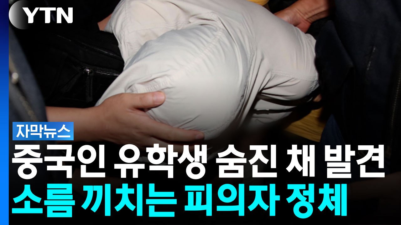 '실종' 중국인 유학생 숨진 채 발견...체포된 30대, 알고 보니 [자막뉴스]  / YTN