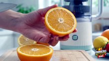 Espremedor Elétrico Laranja Limão Frutas Fazer Sucos Recarregável Usb Cozinha