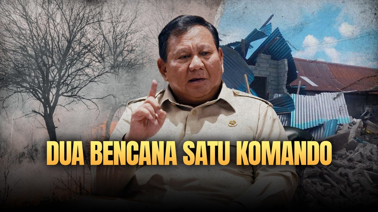 Dua Bencana Satu Komando