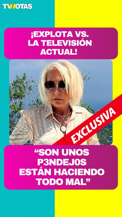 ¡Se lanza contra los productores! Laura Bozzo critica los nuevos contenidos en la televisión