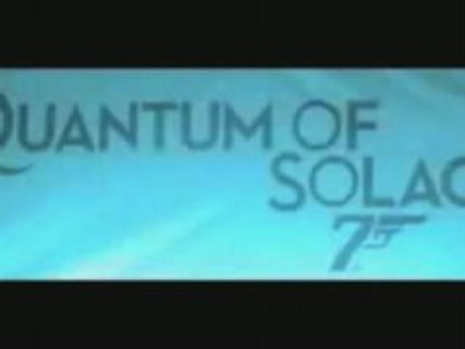 James Bond Quantum of Solace Official Trailer