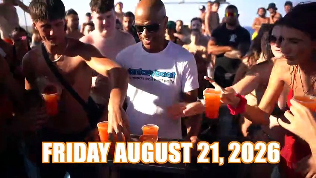FANTASY BOAT PARTY - FRIDAY AUGUST 21, 2026 - A...