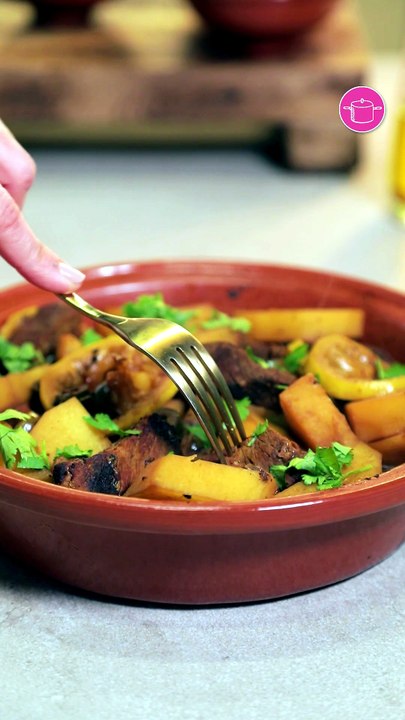 بالفيديو، طاجن مغربي