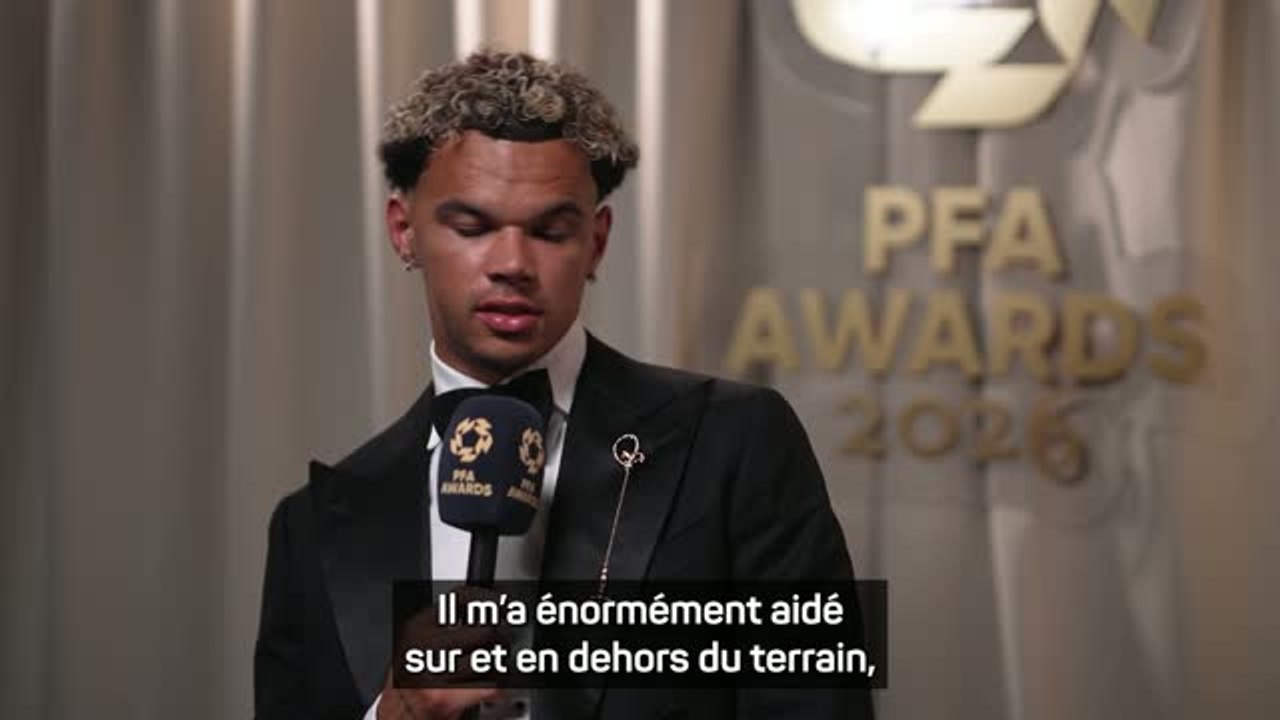 PFA - O'Reilly rend hommage à Guardiola après avoir remporté le titre de jeune joueur de l'année