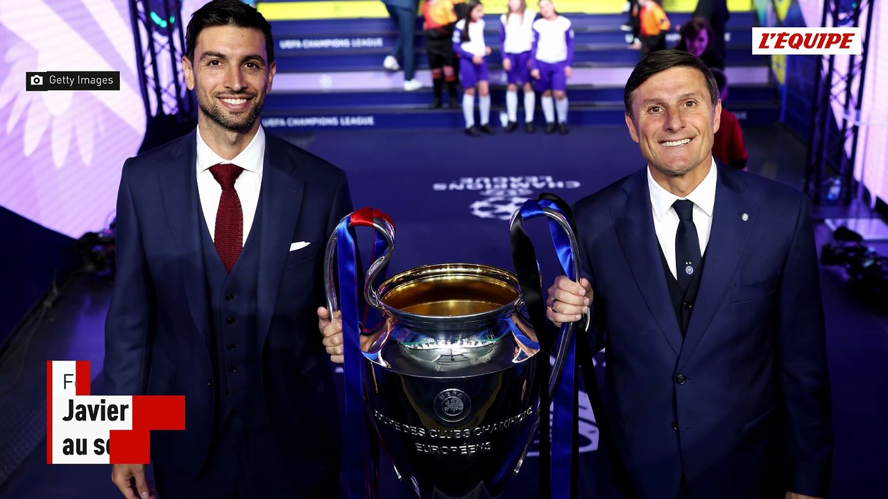 Javier Pastore, Javier Zanetti et Esteban Cambi...