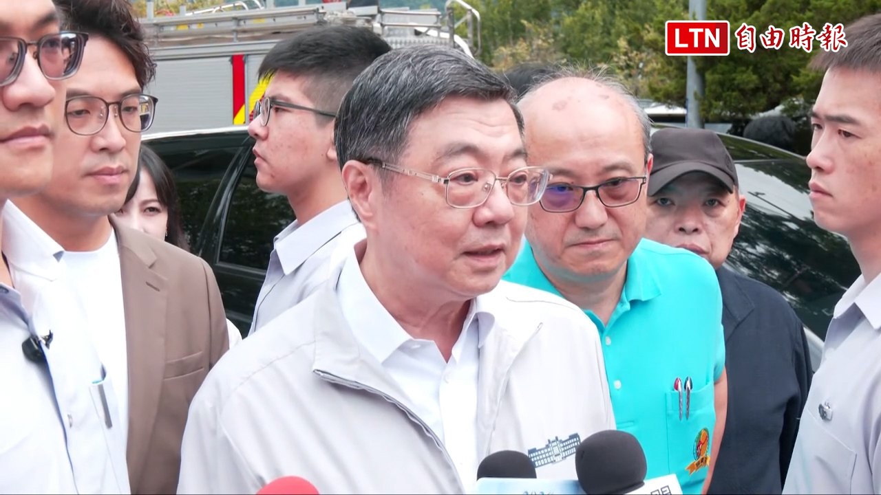 視察指南宮火災現場 卓榮泰︰中央將與北市討論修復