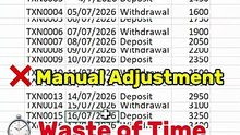 Stop Adjusting Rows & Columns Manually in Excel! 😱 Do It Automatically