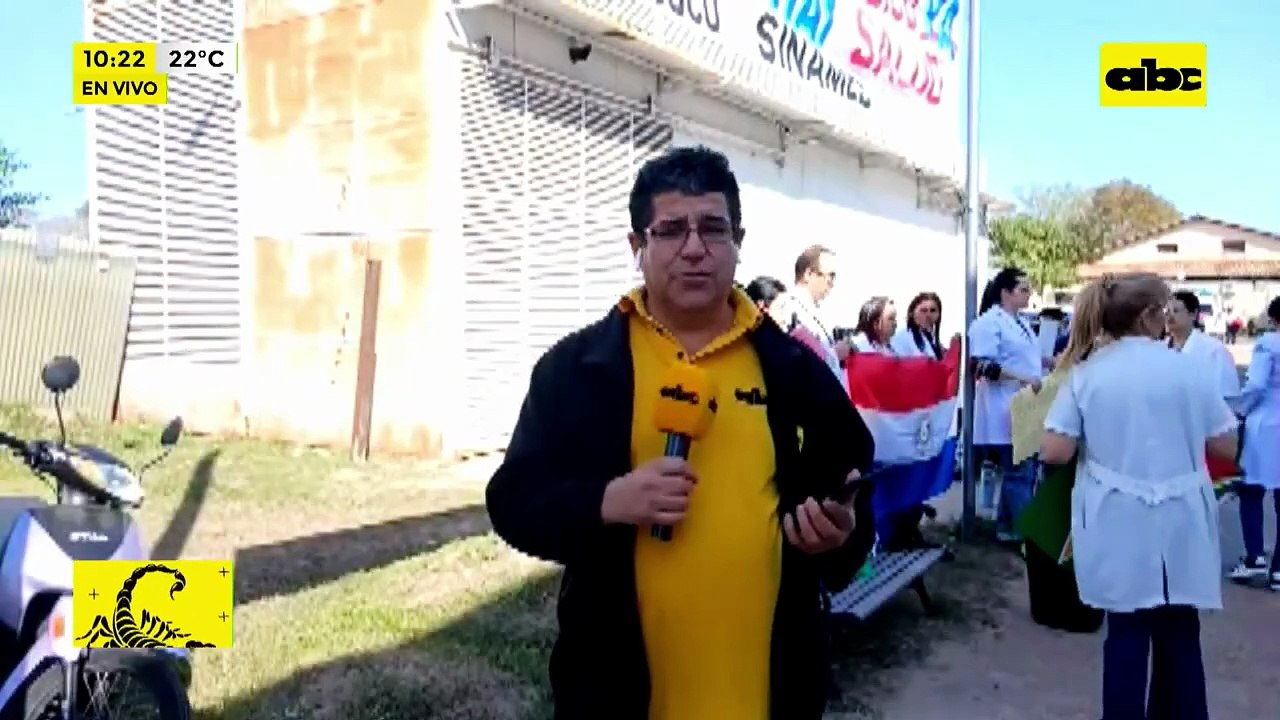 ¡Paro total! Clínicas vacías en Itauguá y Ñeembucú denuncian los privilegios del Congreso
