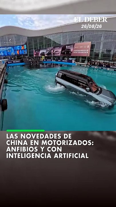 Las novedades de China en motorizados: anfibios y con inteligencia artificial