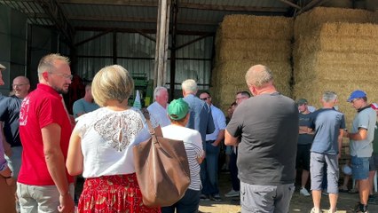 Face aux fortes chaleurs, les agriculteurs de la Loire r&eacute;clament des solutions durables