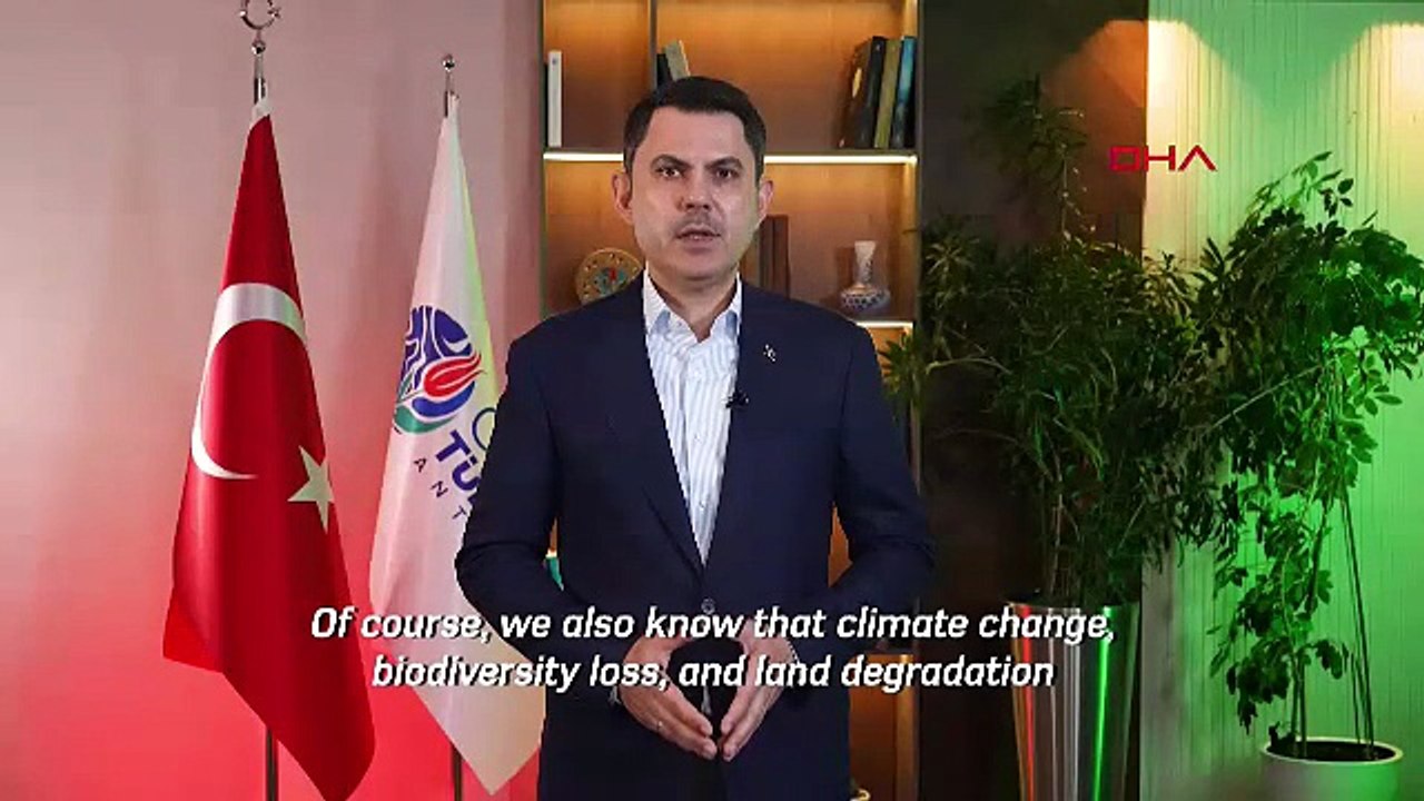 Bakan Kurum'dan COP17'ye net mesaj! 'Söz değil eylem istiyoruz'