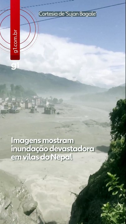 Inundação repentina deixa mortos e destruição no Nepal