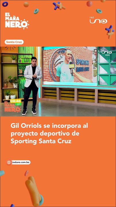 Gil Orriols apuesta por Sporting Santa Cruz y se suma a su proyecto