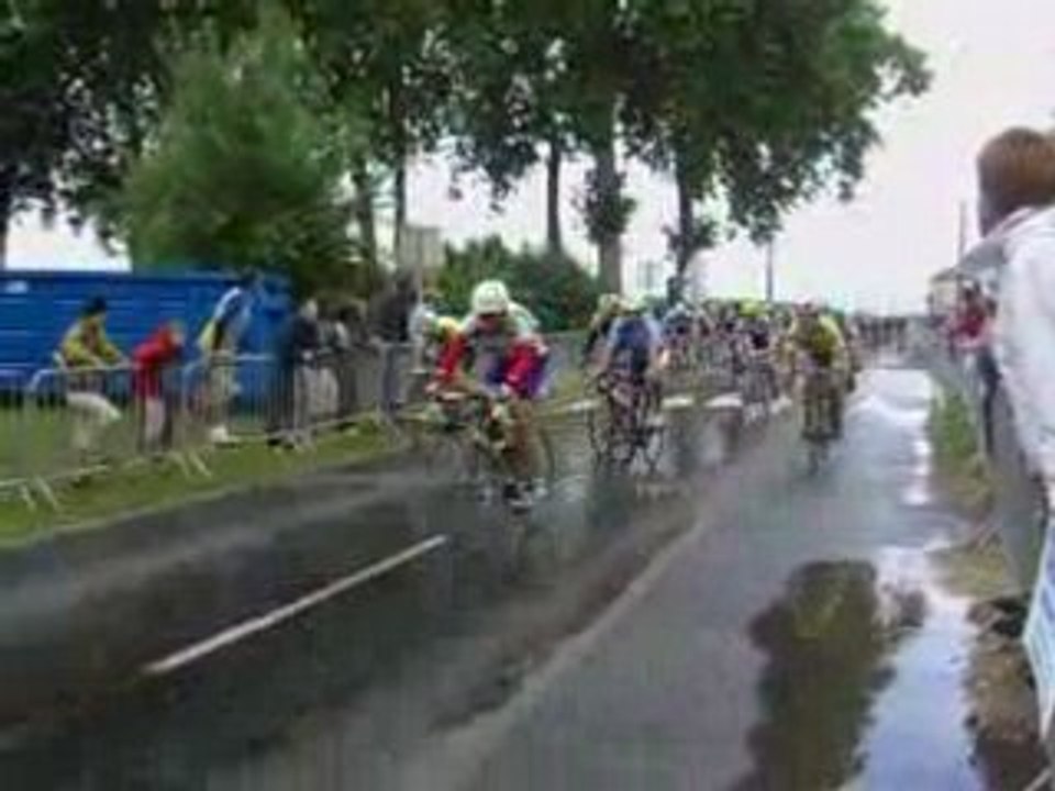 Arrivée du peloton 40-49 ans National Ufolep 2008