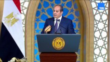 الرئيس السيسي: كل من كذب كذبة وأشاع إشاعة وكان سبب في خراب أمة هيتحاسب