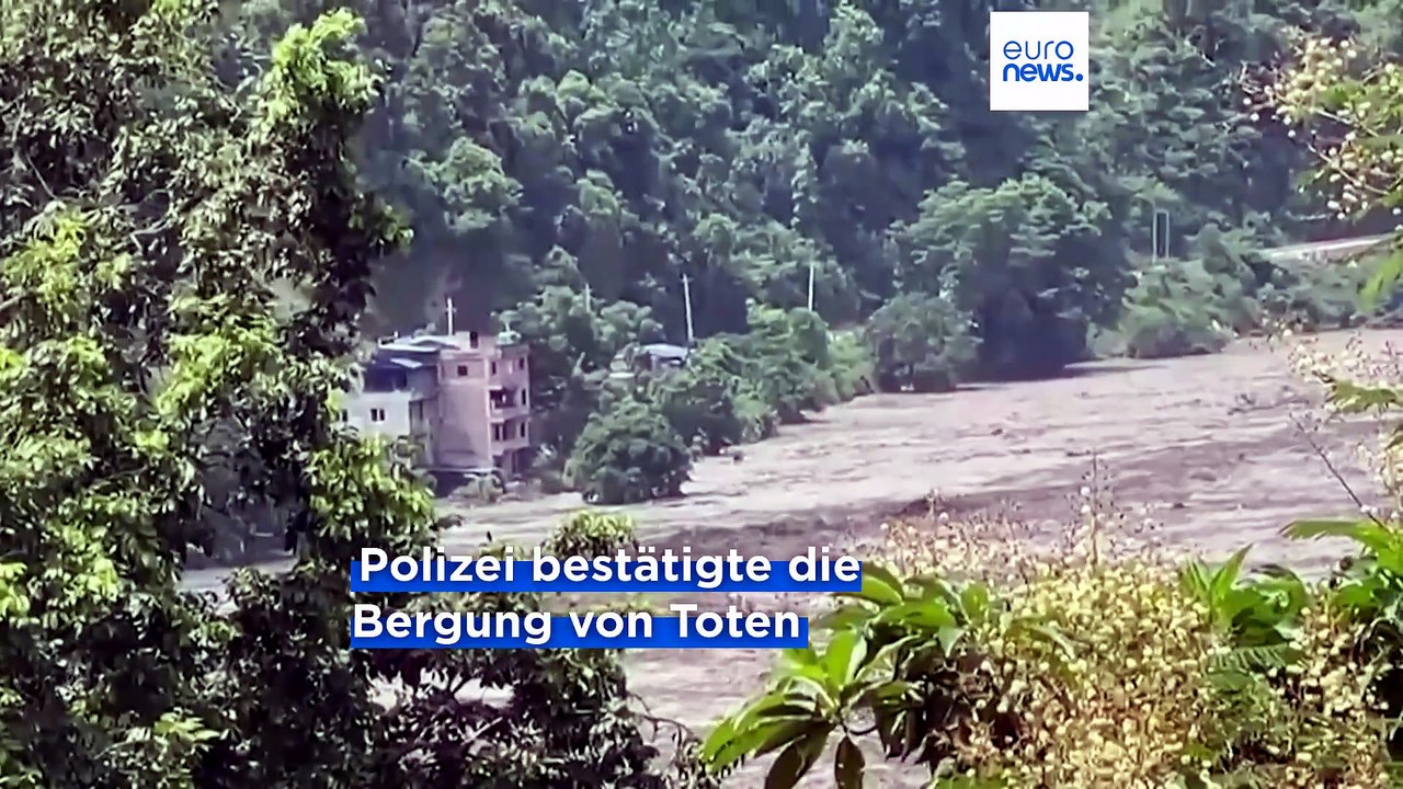 Sturzfluten in Nepal und Tibet, mindestens 157 Tote: Auch Deutsche unter den Vermissten