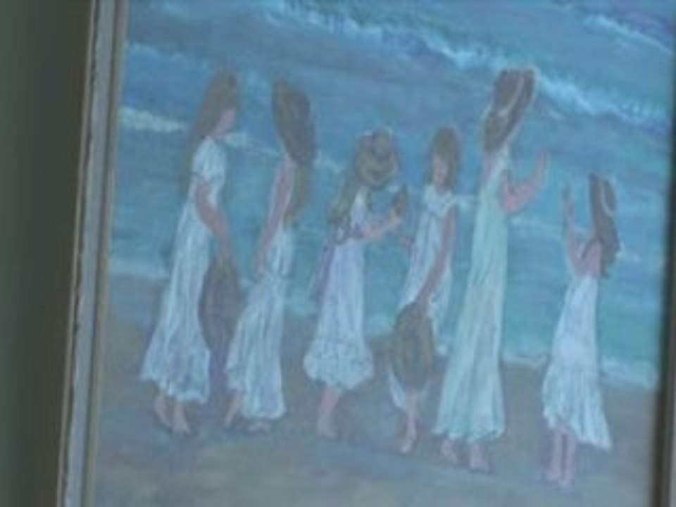 Italian art at Cafe Allegro