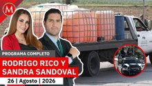 FGR asegura millones de sustancias para el huachicol | Milenio Noticias, 26 de agosto de 2026