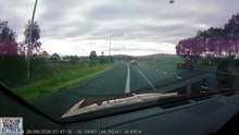 Driver flips car after crashing off the Hume Freeway at East Albury