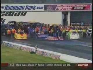 Accident de dragster mortel : scott kalitta