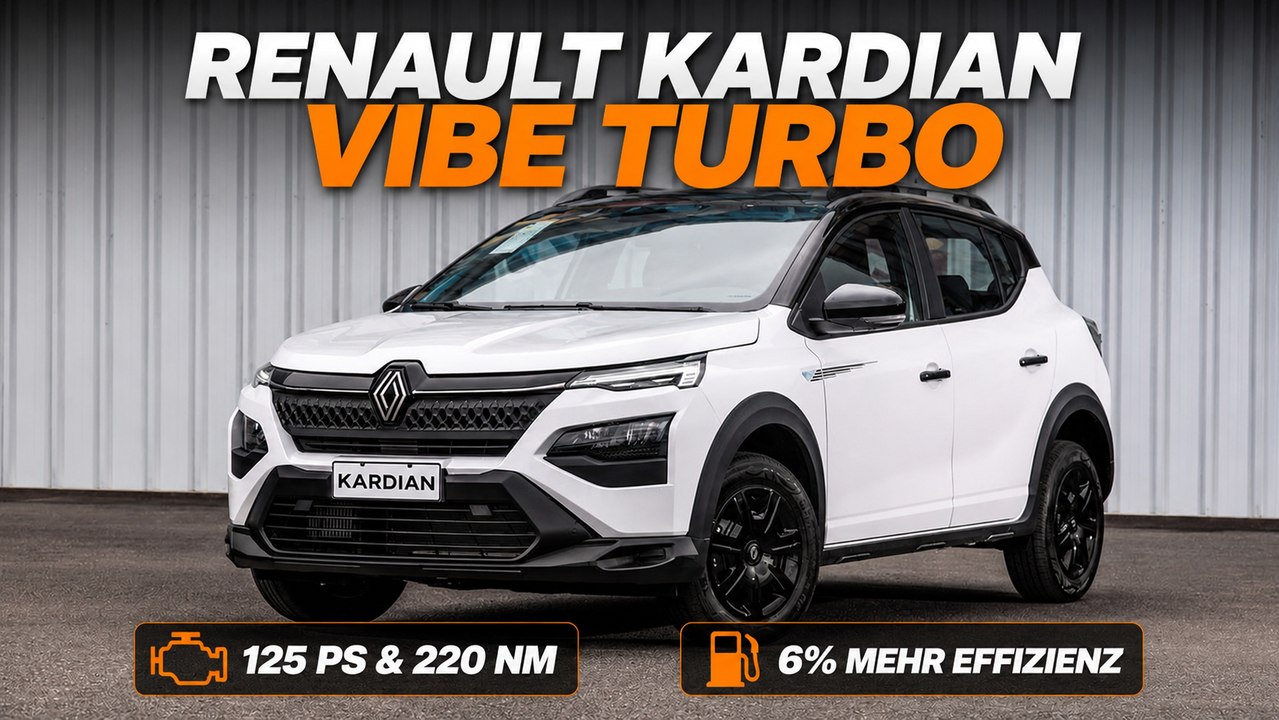 2027 Renault Kardian Vibe Turbo: Handschalter mit 125 PS im ersten Check