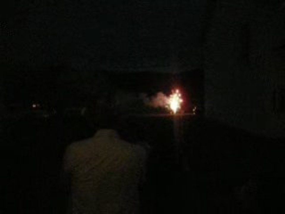 feux d'artifice au 50ieme de mes parents