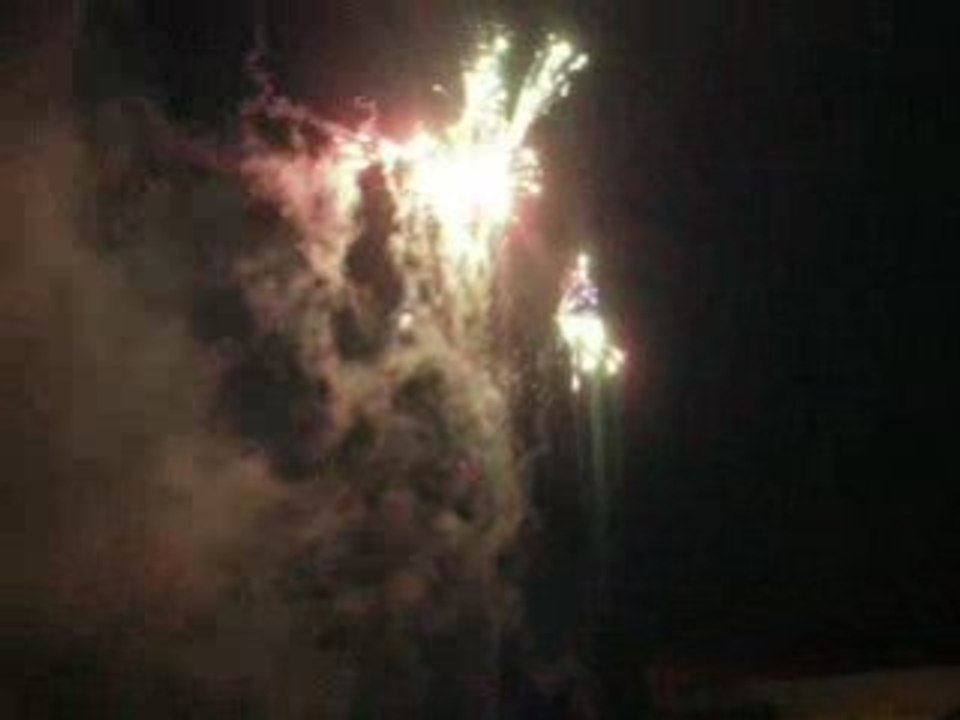 feux d'artifice au 50ieme de mes parents