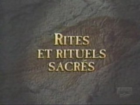 Rites et rituels étrange - 1 de 3