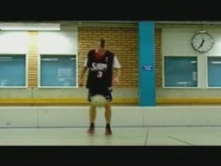 Amazing extreme football freestyle