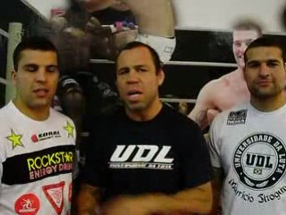 Wanderlei Silva, Maurício Shogun and Murilo Ninja on UDL