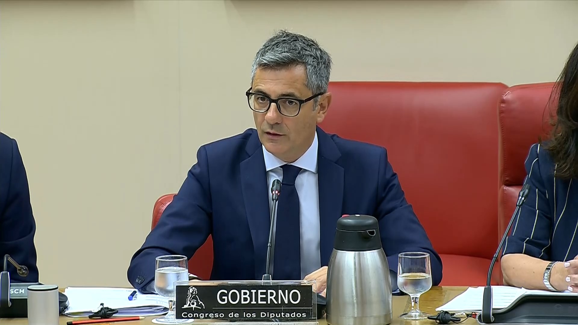 Bolaños pide confianza en el Estado en la crisis de Ceuta, promete refuerzos y reitera que su prioridad es la devolución