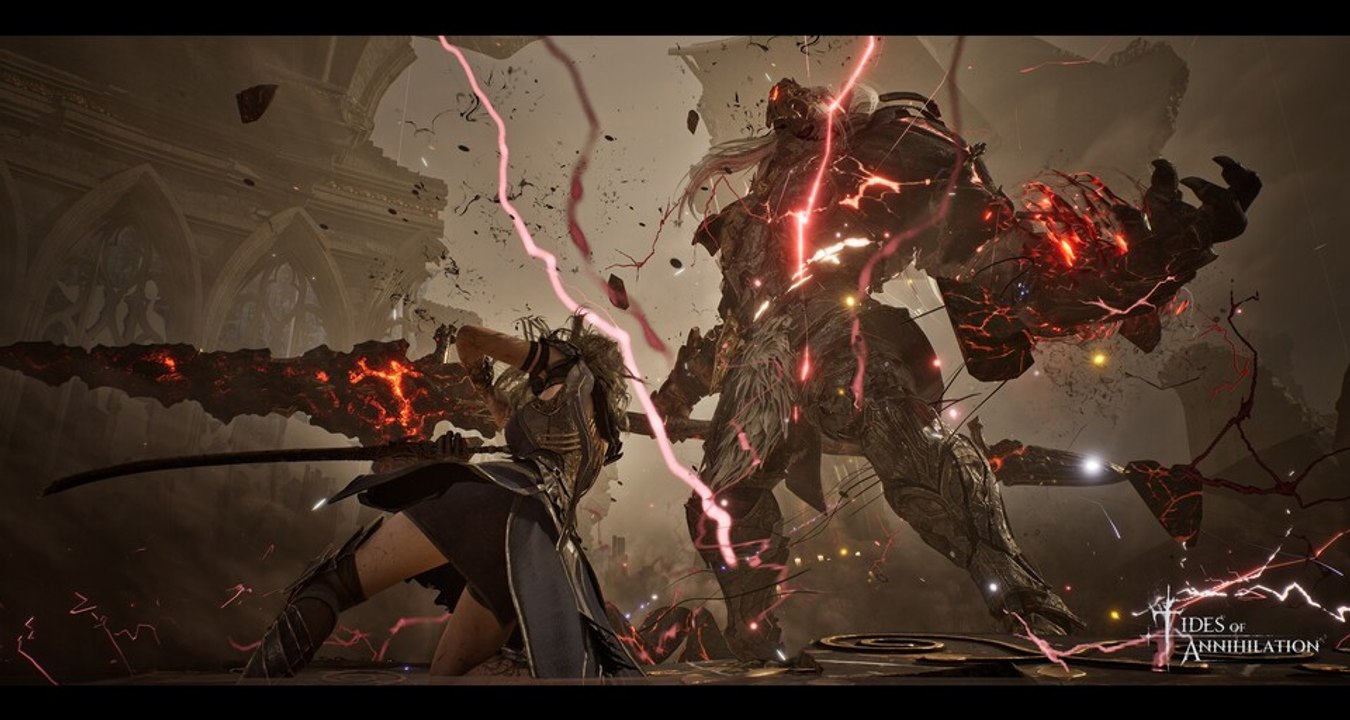 Ritter, fantasy und schicke grafik: tides of annihilation zeigt pompöse action