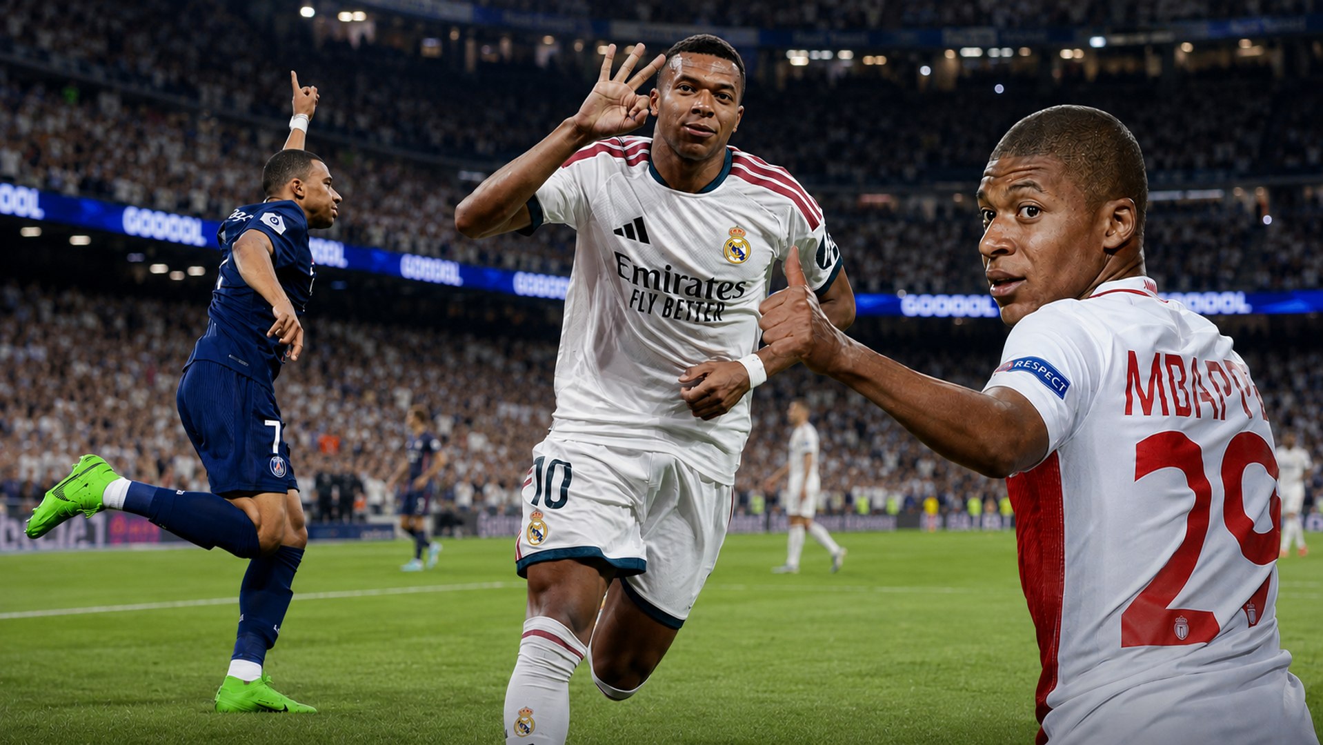 Los datos de los 250 goles ligueros de Kyliam Mbappé