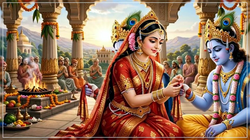 রাখী শুধু বোন ভাইকে নয়, অন্যদের ও পড়াতে হয় ,রাখী তিনটি পৌরাণিক কাহিনী যেখনে ভাই বোনকে এবং স্ত্রী স্বামীকে রাখী বেঁধেছিল।