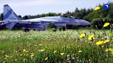 영상에 러시아군에 인도된 세 번째 Su-35S 전투기 물량 공개