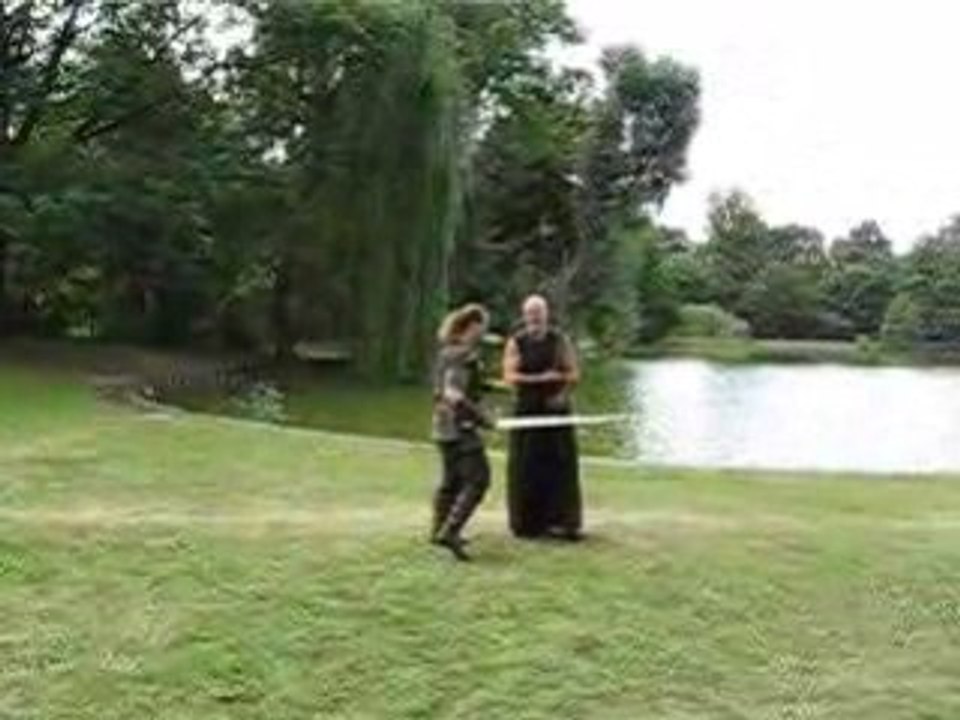 Schwertkampf im Schlosspark von Wiesbaden-Biebrich 2