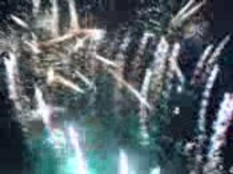 feu d'artifice comines belgique 21.07.2008