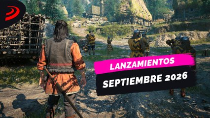Los 25 MEJORES JUEGOS que salen en SEPTIEMBRE de 2026