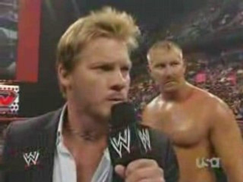 WWE Raw 7/21/08 Chris Jericho addresses HBK