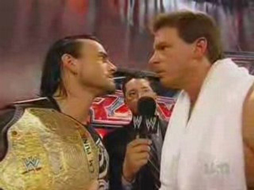 WWE Raw 7/21/08 CM Punk Interview w/JBL