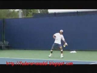 Toronto Masters 2008 - Nadal training
