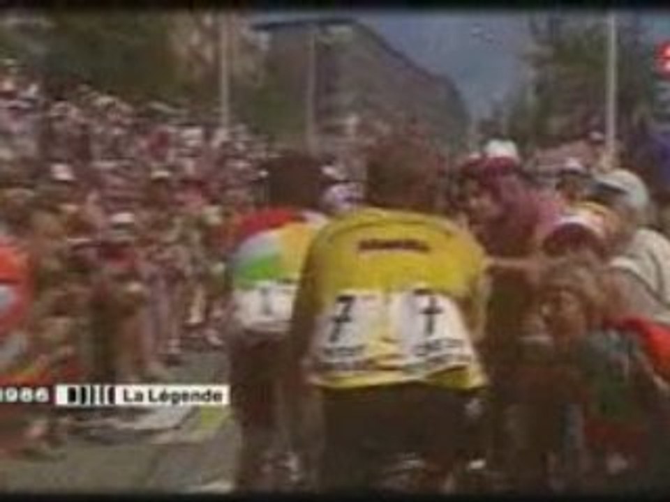 Tour de France 1986 : Hinault et LeMond à l'Alpe d'Huez