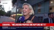 Débat du Medef: "Ça a permis une clarification sur toute une série de sujets", affirme Marine Le Pen